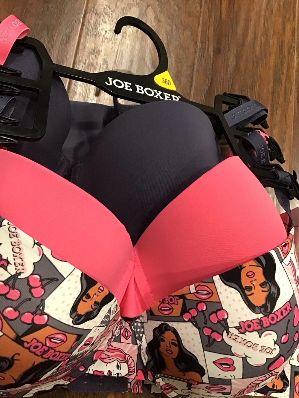 Joe Boxer Women’s Bra 3 Pack - Picture 3 of 6